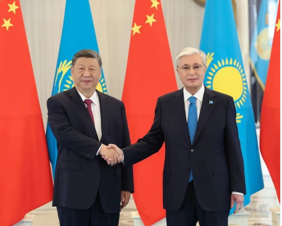 习近平同哈萨克斯坦总统托卡耶夫会谈，习近平分别会见吉尔吉斯斯坦总统扎帕罗夫、土库曼斯坦总统别尔德穆哈梅多夫