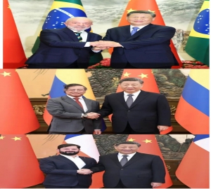 习近平分别会见哥伦比亚总统佩特罗、