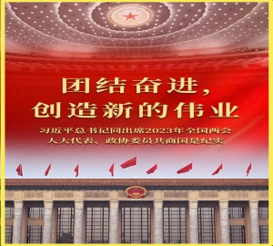 团结奋进，创造新的伟业——习近平总书记同出席2023年全国两会人大代表、政协委员共商国是纪实